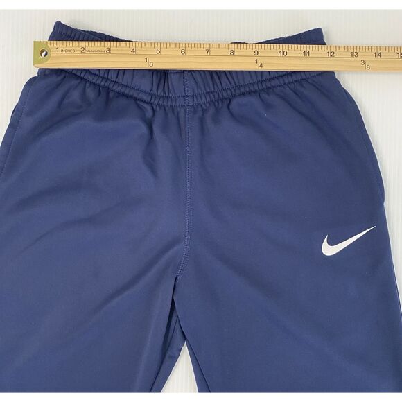 Nike Therma-FIT Joggers Boys Large Blue Athletic Pants Fleece Lined Sweatpants - Picture 5 of 11